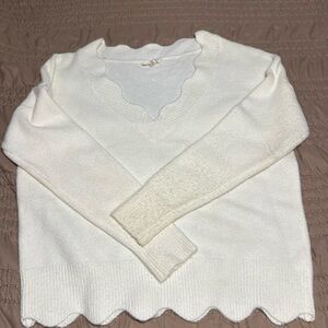 Boutique cream sweater